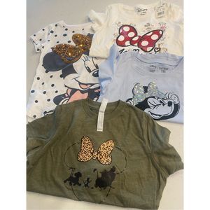 Girls Disney Minnie Mouse Shirts Size 6